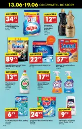 Gazetka promocyjna Biedronka - Od czwartku - Gazetka - ważna od 19.06 do 19.06.2024 - strona 54 - produkty: Sól, Finish, Zawieszki, Bref, Proszek do prania, Perfum, Cillit Bang, Somat, Płyn do mycia, Zmywarki, Bryza, Fa