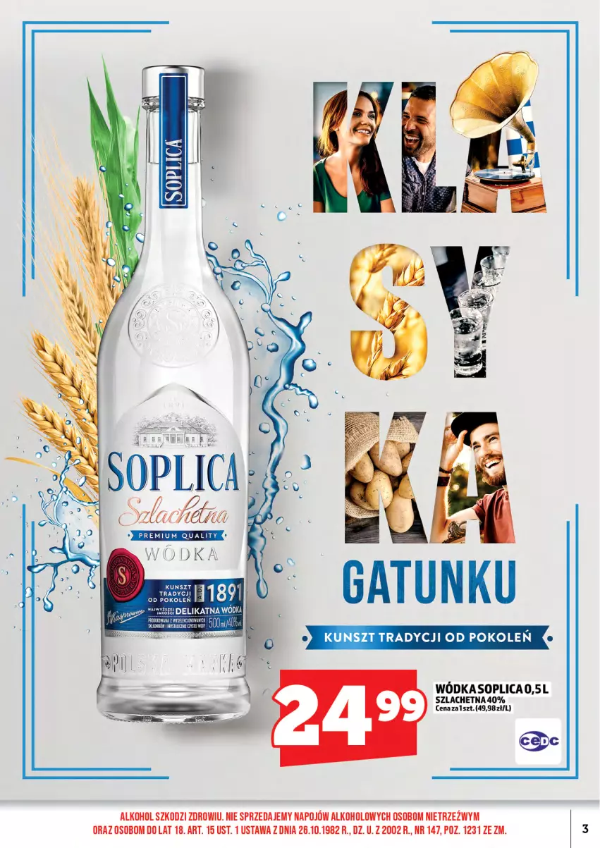 Gazetka promocyjna Topaz - Gazetka - ważna 01.11 do 16.11.2025 - strona 5 - produkty: Soplica, Wódka