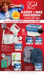 Gazetka promocyjna Kaufland - Mocny Start - Gazetka - ważna od 26.07 do 26.07.2023 - strona 18 - produkty: Ser, Papier, Pojemnik, Mikser, Plecak, Mikser ręczny