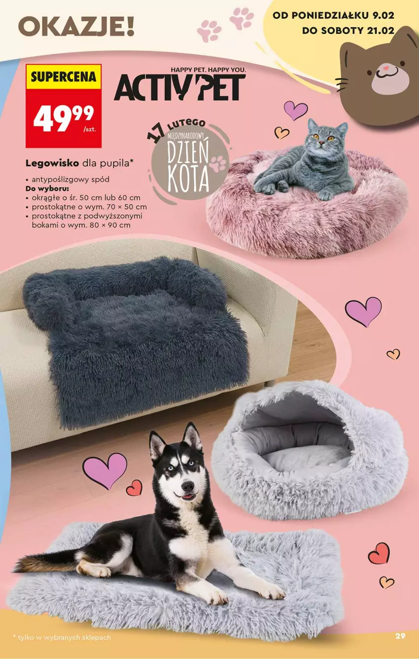 Gazetka promocyjna Biedronka - Okazje Tygodnia - ważna 07.02 do 21.02.2026 - strona 29 - produkty: LEGO, Legowisko