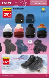 Gazetka promocyjna Biedronka - Okazje Tygodnia - Gazetka - ważna od 21.02 do 21.02.2026 - strona 25 - produkty: Buty, Czapka, LG