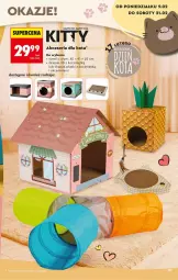 Gazetka promocyjna Biedronka - Okazje Tygodnia - Gazetka - ważna od 21.02 do 21.02.2026 - strona 27 - produkty: Koc, Tunel, Drapak