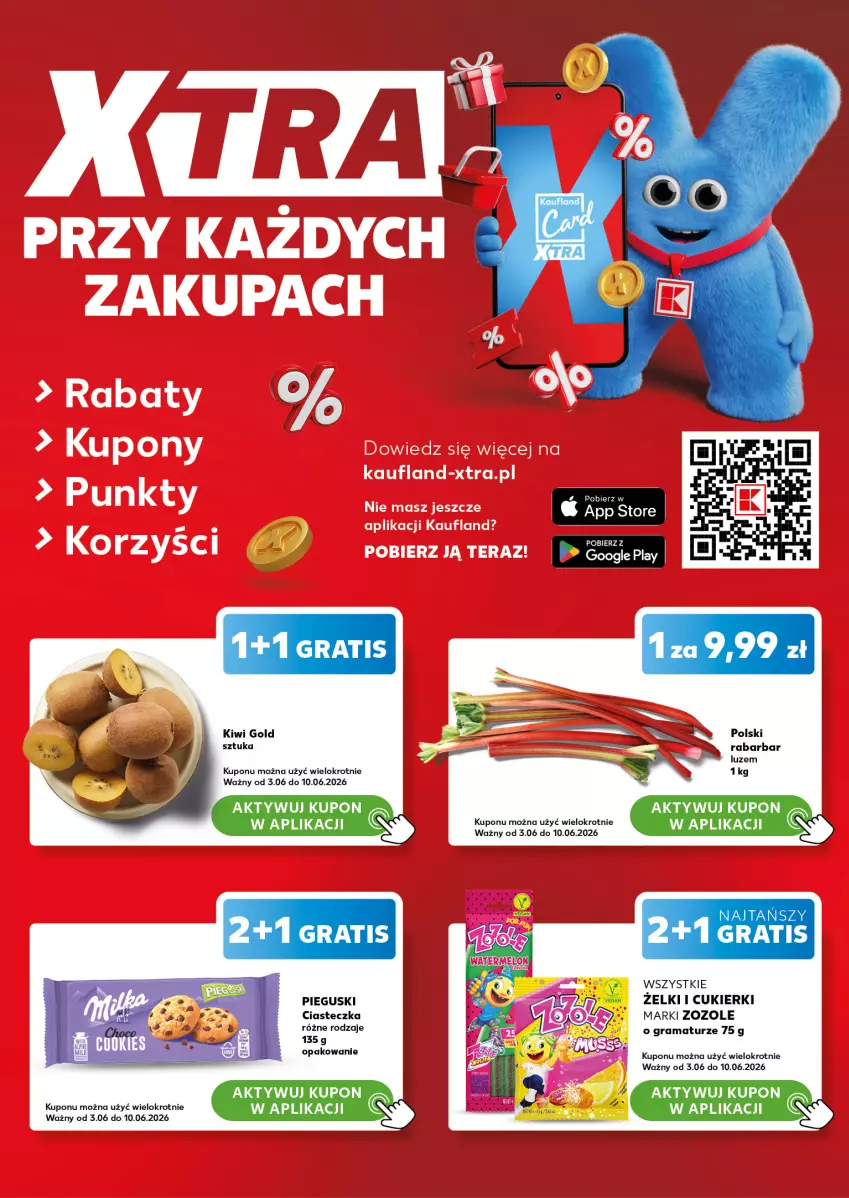 Gazetka promocyjna Kaufland - Kaufland - ważna 03.06 do 17.06.2026 - strona 16 - produkty: Cukier, Cukierki, Gra, Kiwi, Rama