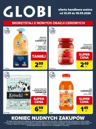Gazetka promocyjna Carrefour - Gazetka Globi - Gazetka - ważna od 18.05 do 18.05.2026 - strona 2 - produkty: Krówki mleczne, Makaron, Sok, Fa