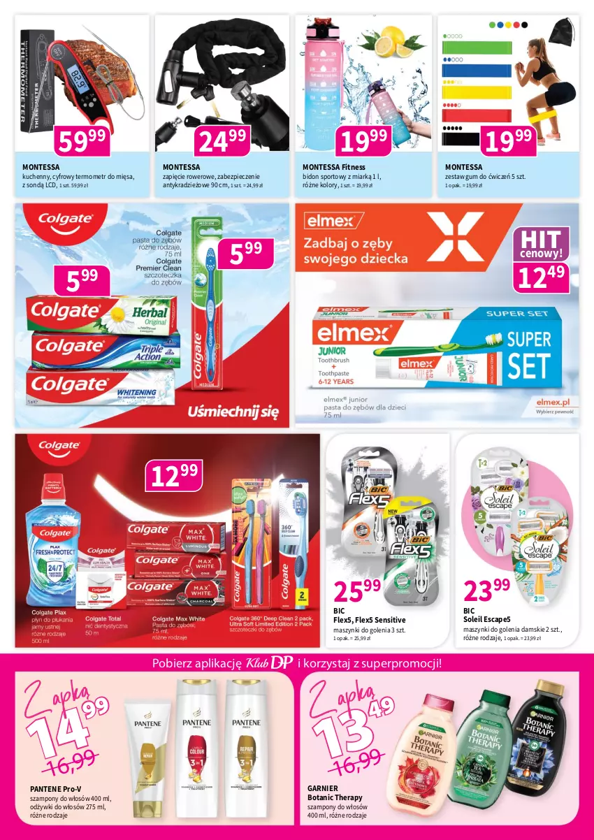 Gazetka promocyjna Drogerie Polskie - Gazetka - ważna 08.05 do 31.05.2026 - strona 6 - produkty: BIC, Garnier, Monte, Pantene, Piec, Por, Rower, Sport, Szampon, Termometr