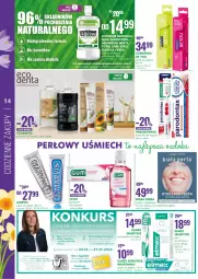 Gazetka promocyjna Super Pharm - Gazetka - Gazetka - ważna od 20.04 do 20.04.2022 - strona 14 - produkty: Gra, Listerine, Szczoteczka do zębów, Pasta do zębów, Curaprox, Ozdoba, Perła, Parodontax, Robot, Ecodenta, Elmex, Szczoteczka, LG, Fa