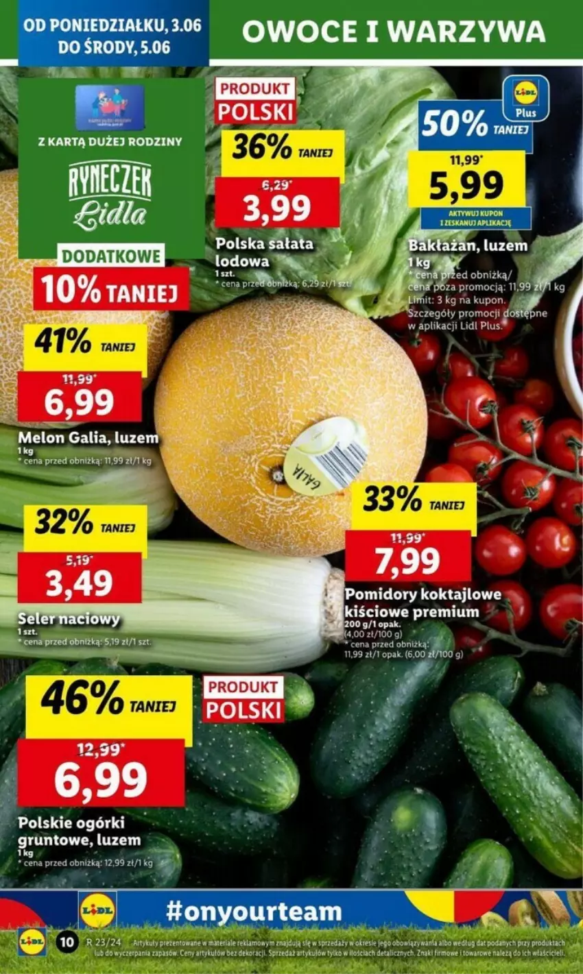 Gazetka promocyjna Lidl - ważna 03.06 do 05.06.2024 - strona 2 - produkty: Grunt, JBL, Melon, Pomidory