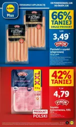 Gazetka promocyjna Lidl - Gazetka - ważna od 05.06 do 05.06.2024 - strona 45 - produkty: Ser, Parówki, Parówki z szynki, Szynka konserwowa, Szynka