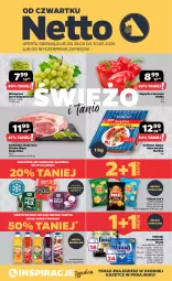 Gazetka promocyjna Netto - Od Czwartku - Gazetka - ważna od 30.05 do 30.05.2026 - strona 1 - produkty: Sok, Gra, Finish, Papryka czerwona, Tablet, Papryka, Karkówka wieprzowa, Chipsy, Napoje, Tera, Lody, Morliny, Zmywarki, Wino, Lay’s, Kiełbasa, Tabletki do zmywarki, Nektar, Hortex, Kiełbasa śląska, Fa