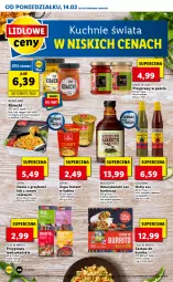 Gazetka promocyjna Lidl - GAZETKA - Gazetka - ważna od 16.02 do 16.02.2022 - strona 44 - produkty: Sos, Gin, Rama, Zupa, Runoland, House of Asia, Przyprawy, Fa