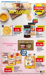 Gazetka promocyjna Lidl - GAZETKA - Gazetka - ważna od 16.02 do 16.02.2022 - strona 47 - produkty: Por, Dżem, Miód, Fa