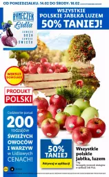 Gazetka promocyjna Lidl - GAZETKA - Gazetka - ważna od 16.02 do 16.02.2022 - strona 8 - produkty: Koc, Jabłka