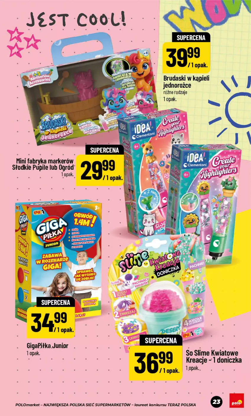Gazetka promocyjna PoloMarket - Back to school - ważna 24.07 do 10.09.2026 - strona 23 - produkty: Fa, Laur, Marker, Ogród, Tera