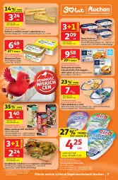 Gazetka promocyjna Auchan - 30 Lat Supermarket - Gazetka - ważna od 04.03 do 04.03.2026 - strona 5 - produkty: Sos, Ser, Mleko smakowe, Stek, Paluszki rybne, Margaryna, Dzieci, Fanta, Deser, Flora, Szpinak, Mleko, Fa