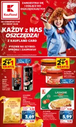 Gazetka promocyjna Kaufland - Kaufland - Gazetka - ważna od 30.08 do 30.08.2023 - strona 1 - produkty: Sos, Gra, Chipsy, Lasagne bolognese, Lasagne, Napój