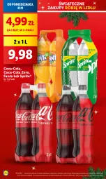 Gazetka promocyjna Lidl - GAZETKA - Gazetka - ważna od 29.11 do 29.11.2023 - strona 18 - produkty: Coca-Cola, Fanta, Sprite, Fa