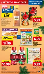 Gazetka promocyjna Lidl - GAZETKA - Gazetka - ważna od 29.11 do 29.11.2023 - strona 59 - produkty: Kurczak, Ketchup, Sos, Wazon, Kotlin, Chleb tostowy, Chleb, Olej, Mieszanka warzyw, Hortex