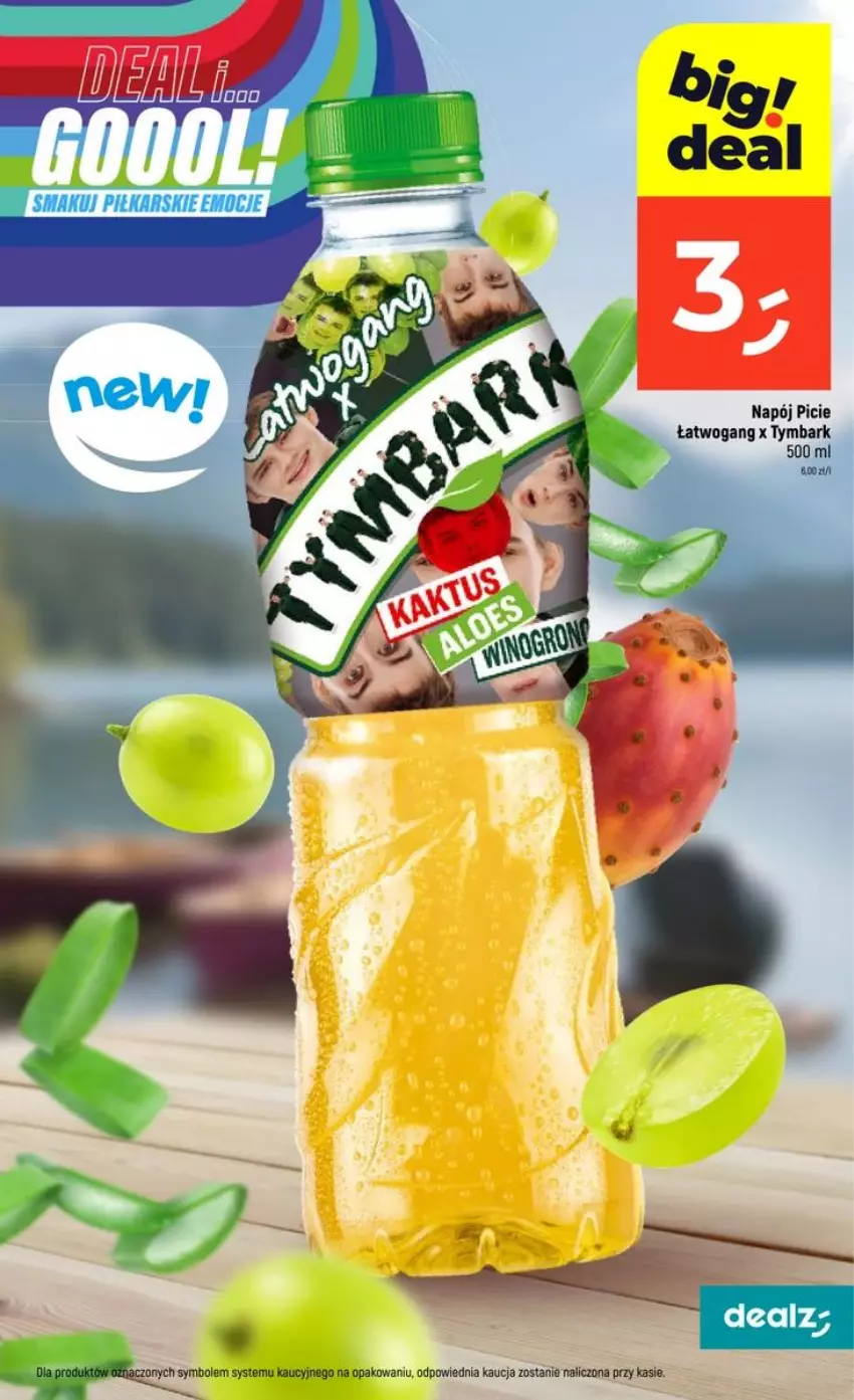 Gazetka promocyjna Dealz - NOWA GAZETKA - ważna 02.07 do 08.07.2026 - strona 15 - produkty: Napój, Tymbark