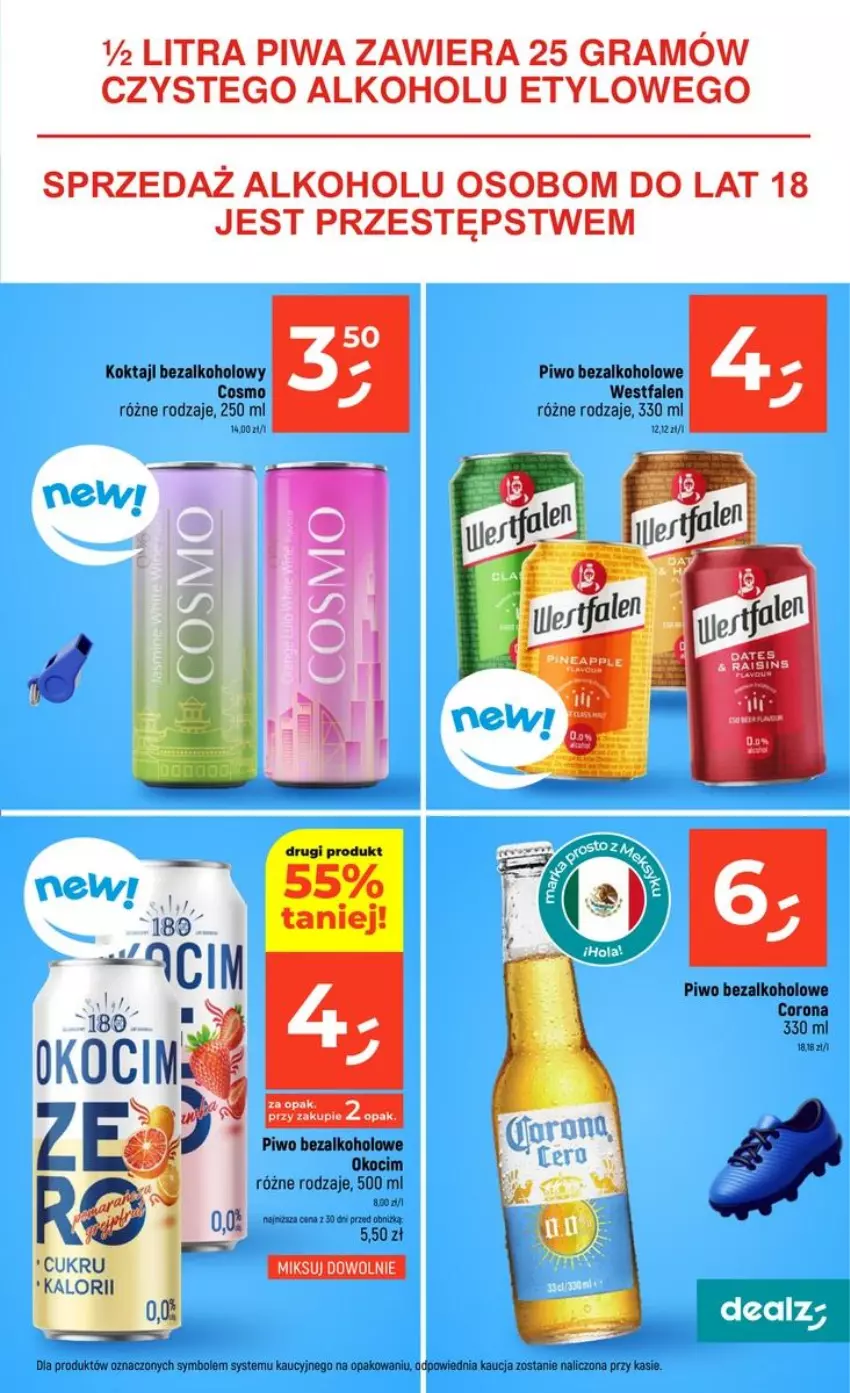 Gazetka promocyjna Dealz - NOWA GAZETKA - ważna 02.07 do 08.07.2026 - strona 19 - produkty: Fa, Gra, Koc, Okocim, Piwa, Piwo