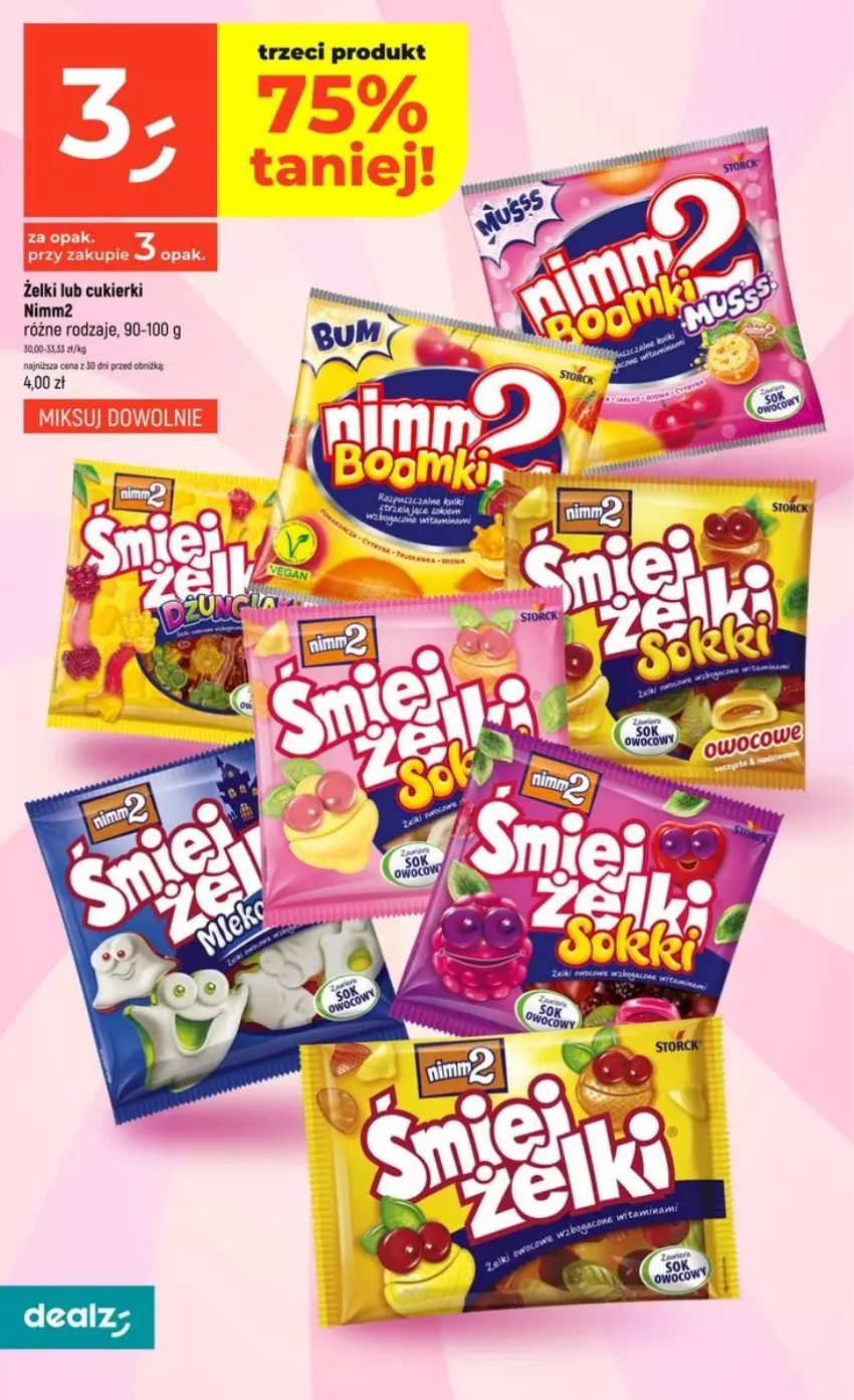 Gazetka promocyjna Dealz - NOWA GAZETKA - ważna 02.07 do 08.07.2026 - strona 24 - produkty: Cukier, Cukierki, Fa, LG, Nimm2