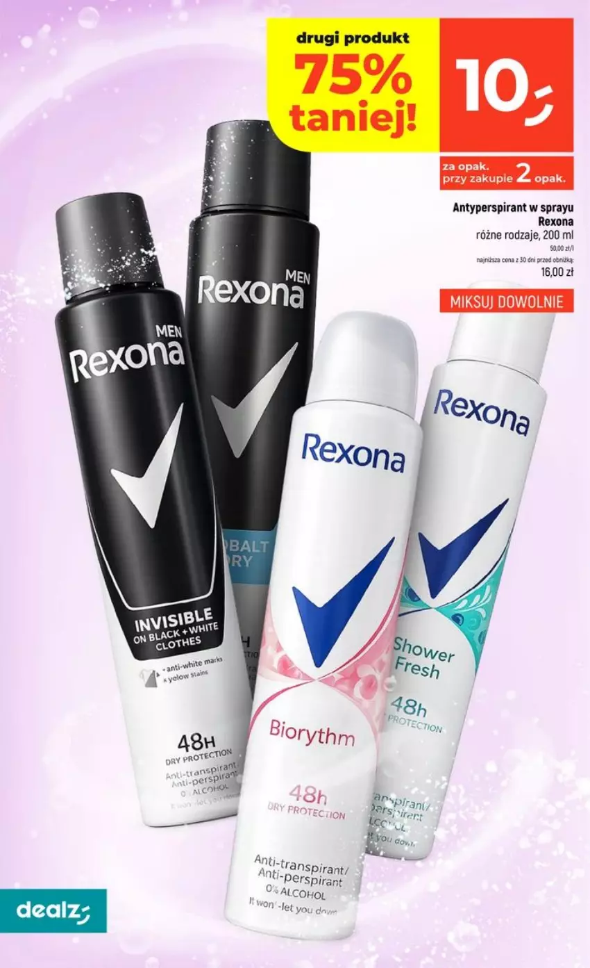 Gazetka promocyjna Dealz - NOWA GAZETKA - ważna 02.07 do 08.07.2026 - strona 42 - produkty: Antyperspirant, Rexona