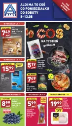 Gazetka promocyjna Aldi - Katalog spożywczy - Gazetka - ważna od 13.08 do 13.08.2022 - strona 1 - produkty: Kurczak, Ser, Mięsne specjały, Kiełbasa podwawelska, Wawel, Lody, Kaszanka, Grill, Kasza, Kiełbasa