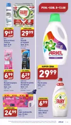 Gazetka promocyjna Aldi - Katalog spożywczy - Gazetka - ważna od 13.08 do 13.08.2022 - strona 23 - produkty: Płyn do prania, Papier, Papier toaletowy, Fairy, Zmywarki, Ariel, Fa