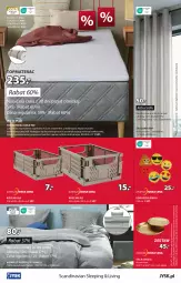 Gazetka promocyjna Jysk - Oferta tygodnia - Gazetka - ważna od 28.01 do 28.01.2024 - strona 17 - produkty: Top, Pościel, Kosz, Materac, Taca, Tera, Zasłona, Komplet pościeli, Poduszka