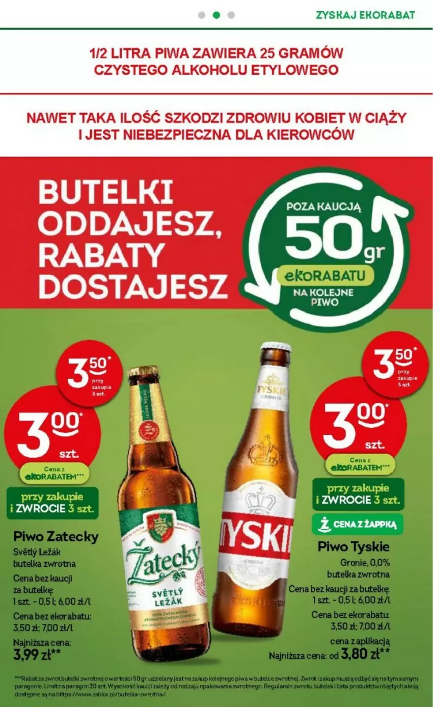 Gazetka promocyjna Żabka - ważna 05.06 do 18.06.2024 - strona 6 - produkty: Gra, Piec, Piwa