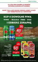 Gazetka promocyjna Żabka - Gazetka - ważna od 18.06 do 18.06.2024 - strona 4 - produkty: Piwa, Piwo, Piec, Gin, Gra, Heineken, Warka, Desperados