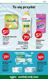 Gazetka promocyjna Żabka - Gazetka - ważna od 18.06 do 18.06.2024 - strona 63 - produkty: Ludwik, Naturell, Tampony, Odplamiacz, Podpaski, Płyn do mycia, Vanish, Naturella