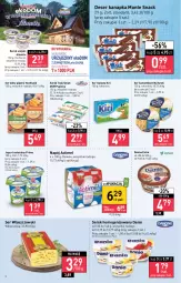 Gazetka promocyjna Stokrotka - Supermarket - Gazetka - ważna od 05.10 do 05.10.2022 - strona 2 - produkty: Ser topiony, Serek wiejski, Jogurt naturalny, Top, Ser, Gra, Włoszczowski, Danone, Piątnica, Zott, Jogurt, Actimel, Serek homogenizowany, Serek, Camembert, Hochland, NaTurek, Danio, Delma, Deser, Twój Smak, Napój, Almette, Monte