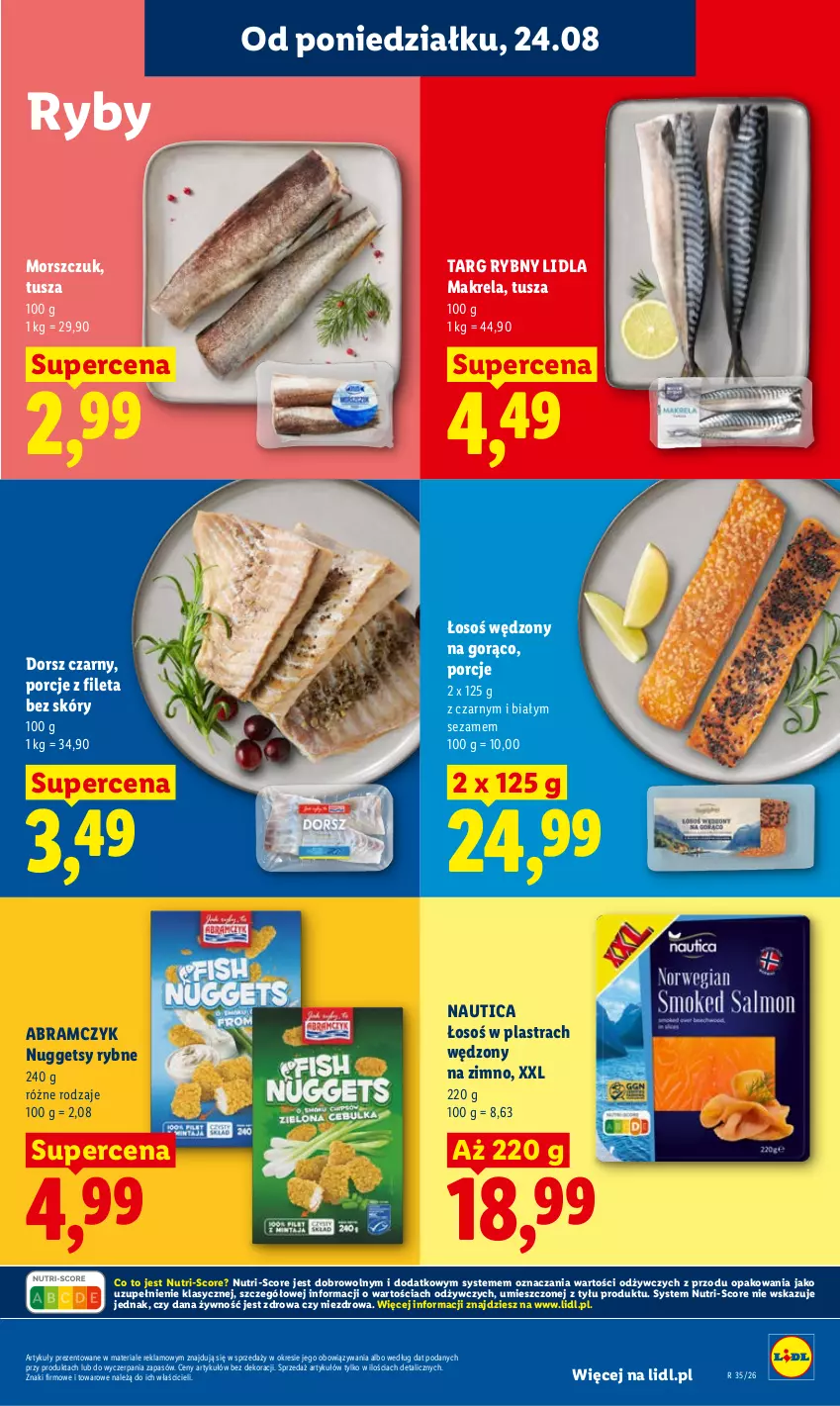 Gazetka promocyjna Lidl - Gazetka ważna od 24.08 do 26.08 - ważna 24.08 do 26.08.2026 - strona 53 - produkty: Dorsz, Por, Sezam, Tusz