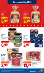 Gazetka promocyjna Lidl - Gazetka ważna od 24.08 do 26.08 - Gazetka - ważna od 26.08 do 26.08.2026 - strona 57 - produkty: Sos, Ser, Sezam, Bajgle, Pieprz, Boczek, Fa