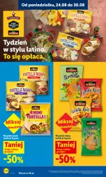 Gazetka promocyjna Lidl - Gazetka ważna od 24.08 do 26.08 - Gazetka - ważna od 26.08 do 26.08.2026 - strona 60 - produkty: Chipsy, Tortilla, Lack