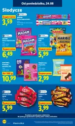 Gazetka promocyjna Lidl - Gazetka ważna od 24.08 do 26.08 - Gazetka - ważna od 26.08 do 26.08.2026 - strona 84 - produkty: Cukier, Lion, Cukierki, Haribo, Guma rozpuszczalna