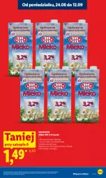 Gazetka promocyjna Lidl - Gazetka ważna od 24.08 do 26.08 - Gazetka - ważna od 26.08 do 26.08.2026 - strona 9 - produkty: Mlekovita, Mleko