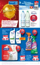 Gazetka promocyjna Kaufland - OFERTA TYGODNIA - Gazetka - ważna od 22.09 do 22.09.2021 - strona 13 - produkty: Mus, Gry, Papier, Cillit Bang, Ręcznik, Szampon, Szyna, Woda mineralna, Ręczniki papierowe, Woda