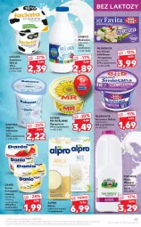 Gazetka promocyjna Kaufland - OFERTA TYGODNIA - Gazetka - ważna od 22.09 do 22.09.2021 - strona 23 - produkty: Jogurt naturalny, Ser, Ryż, Maślanka, Favita, Piątnica, Jogurt, Mlekovita, Serek homogenizowany, Sałat, Serek, Margaryna, Bakoma, Danio, Słynne, Alpro, Słynne MR Roślinne, Napój, Mleko, Fa