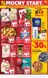 Gazetka promocyjna Kaufland - OFERTA TYGODNIA - Gazetka - ważna od 22.09 do 22.09.2021 - strona 54 - produkty: Kurczak, Polędwica, Kawa rozpuszczalna, Gra, Do mycia naczyń, Danone, Cukier, Kawa, Ziemniaki, Actimel, Płyn do mycia naczyń, Velvet, Jacobs Velvet, Fairy, Płyn do mycia, Cukierki, Jacobs, Waga, Napój, Sucha karma, Mleko, Fa