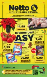 Gazetka promocyjna Netto - Artykuły spożywcze - Gazetka - ważna od 07.12 do 07.12.2022 - strona 1 - produkty: Piwa, Piwo, Kurczak, Gra, Proszek do prania, Kawa mielona, Kawa, Tyskie, Gwiazda, Siatka, Bryza, Kapsułki do prania, Helio