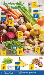 Gazetka promocyjna Tesco - Tesco gazetka - przyszły tydzień - Gazetka - ważna od 15.09 do 15.09.2021 - strona 2 - produkty: Czosnek, Ziemniaki, Winogrona, Wino, Szpinak