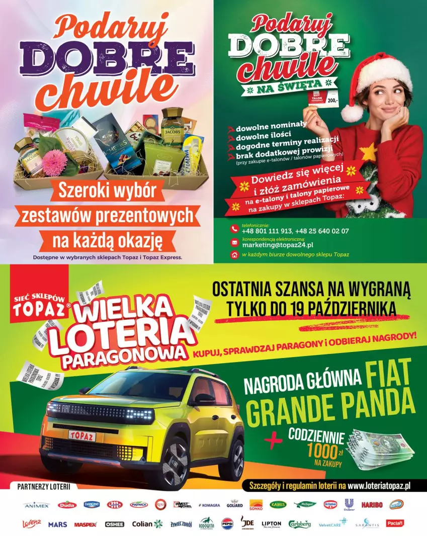 Gazetka promocyjna Topaz - Gazetka - ważna 16.10 do 22.10.2025 - strona 10 - produkty: Goliard, Gra, Haribo, Kamis, LG, Lipton, Mars, Sonko, Top