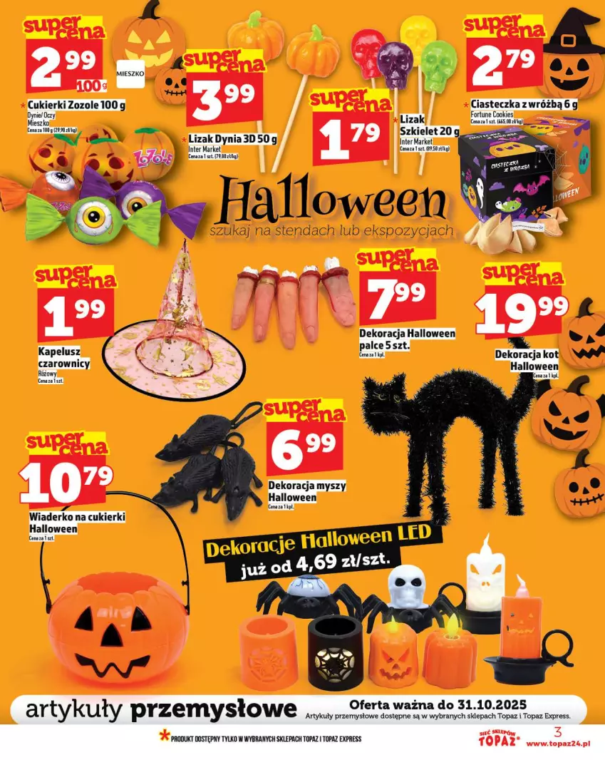 Gazetka promocyjna Topaz - Gazetka - ważna 16.10 do 22.10.2025 - strona 3
