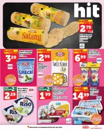 Gazetka promocyjna Topaz - Gazetka - Gazetka - ważna od 22.10 do 22.10.2025 - strona 17 - produkty: Jogurt naturalny, Top, Ser, Gra, Danone, Jogurt, Mlekovita, Rolmlecz, Lody, Vita C, Kubek, Deser, Mleko