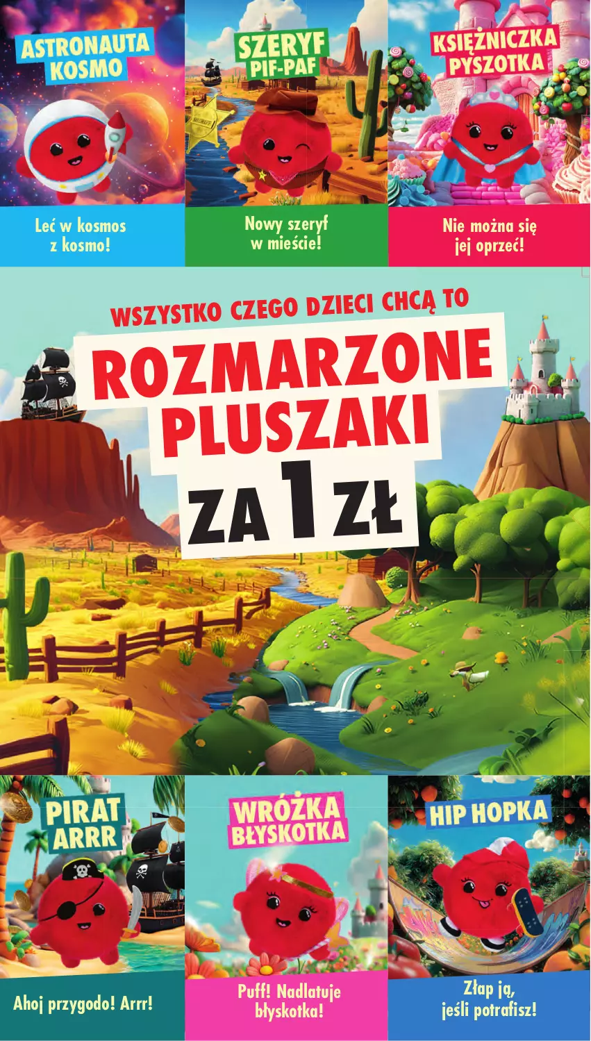 Gazetka promocyjna Intermarche - Gazetka promocyjna - ważna 25.09 do 01.10.2025 - strona 14 - produkty: Dzieci, Pluszak, Puf