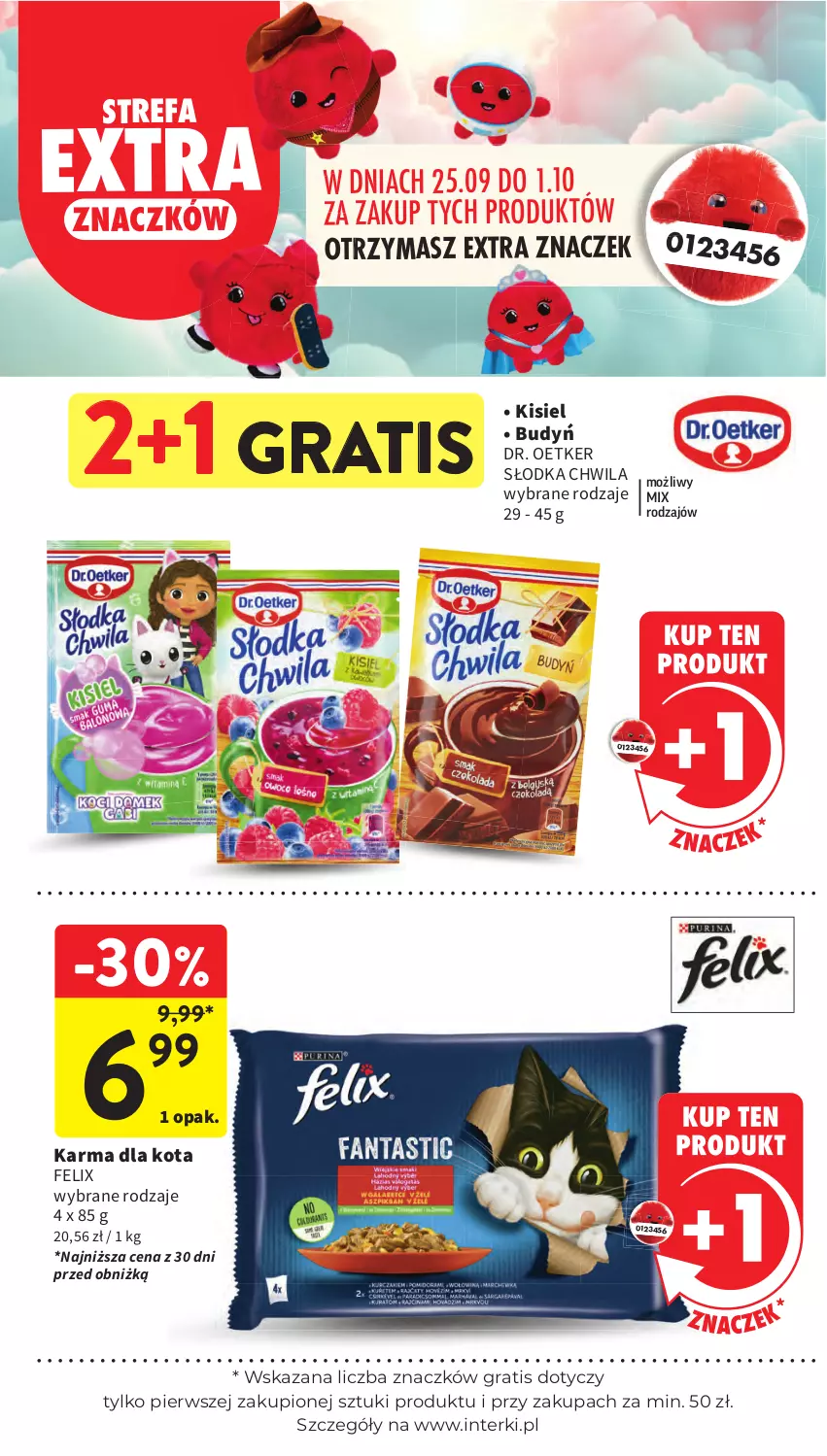 Gazetka promocyjna Intermarche - Gazetka promocyjna - ważna 25.09 do 01.10.2025 - strona 16 - produkty: Budyń, Fa, Felix, Gra, Kisiel