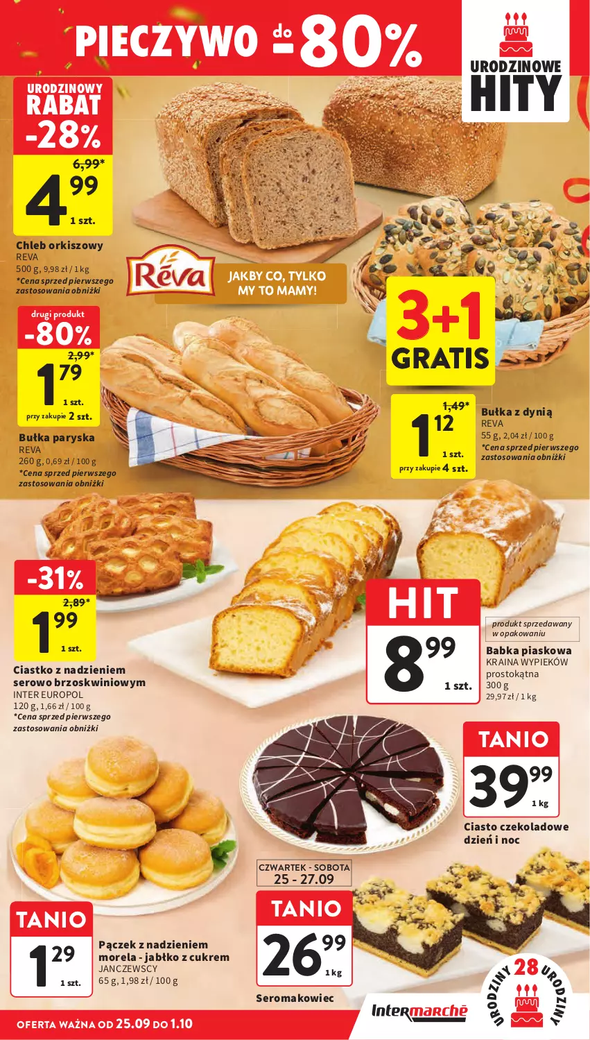 Gazetka promocyjna Intermarche - Gazetka promocyjna - ważna 25.09 do 01.10.2025 - strona 25 - produkty: Gra, Piec, Pieczywo, Ser