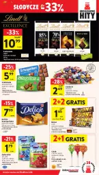 Gazetka promocyjna Intermarche - Gazetka promocyjna - Gazetka - ważna od 01.10 do 01.10.2025 - strona 33 - produkty: Gra, Schogetten, Chupa Chups, Lion, Delicje, Lindt