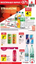 Gazetka promocyjna Intermarche - Gazetka promocyjna - Gazetka - ważna od 01.10 do 01.10.2025 - strona 37 - produkty: Gin, Red Bull, Ice tea, Coca-Cola, Lipton, Fanta, Woda mineralna, Woda, Sprite, Napój, Fa